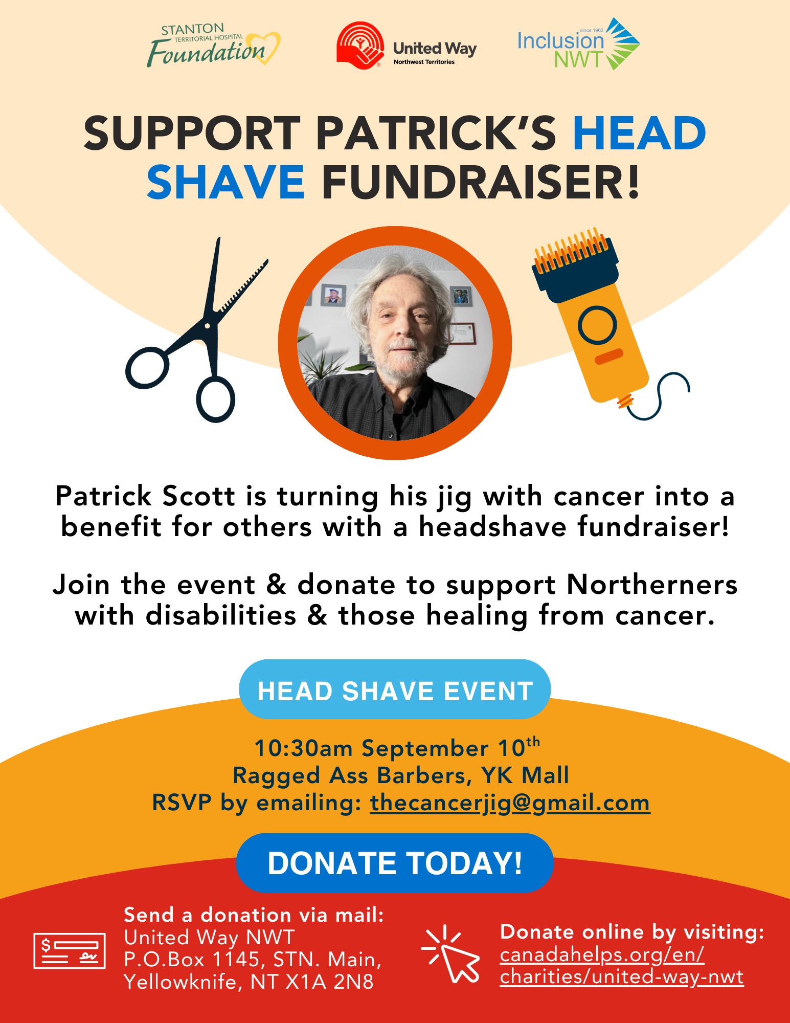 Patrick Head Shave - Instagram Post v3